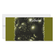 Reborn Christmas Green Bookmarker