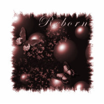 Reborn Christmas Magnet Photo Cut Out