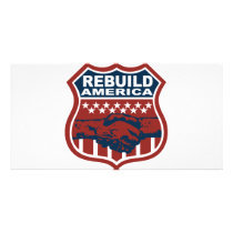 REBUILD AMERICA PERSONALIZED PHOTO CARD