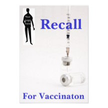 Recall for Vaccination Personalized Invite