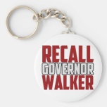 Recall Governor Walker Keychains