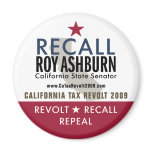 Recall Roy Ashburn Magnet