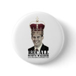 Recall Scott Walker Button