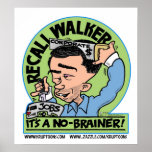 Recall Walker Poster posters