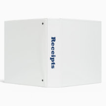 Receipt binder