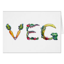 Recent Vegetarian or Vegan Greeting Card