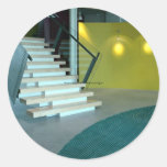 Reception area and staircase for Business Design S Sticker