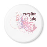 Reception Babe Refrigerator Magnets