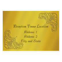 Reception Card Business Card Template