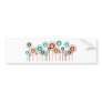 Reception Daisies Bumper Sticker