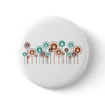 Reception Daisies Pinback Button