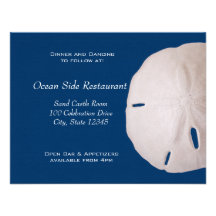 Réception de mariage de Sanddollar Invitation
