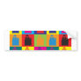 Reception Pop Art Bumper Sticker