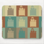 Reception Pop Art Mouse Pads