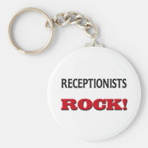 Receptionists Rock Key Chains