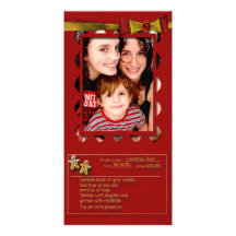 Recette d'acclamation de Noël Photocarte Customisée
