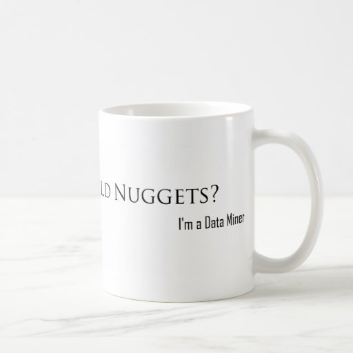 Recherche des pépites d'or ? tasses