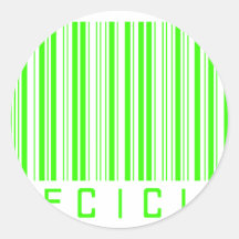 Recicli Round Sticker