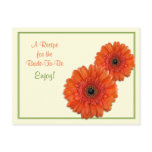 Recipe Card for the Bride to Be