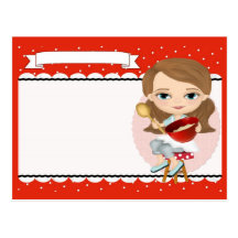 Recipe Card Postcards