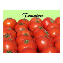Recipe Card - Tomatoes Post Cards
