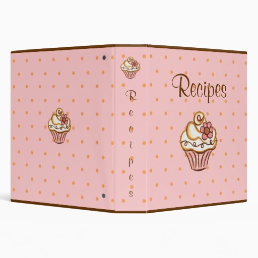 Recipe Dessert Cupcake Binder