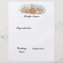 RECIPE FLYER DESIGN