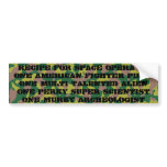 Recipe for space opera bumper stickers
