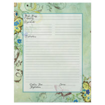 Recipe Page Family Heritage Cookbook Recipe Binder