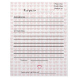 Recipe Pages for Combined Mothers Cookbooks
