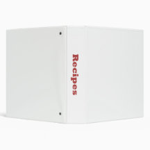 Recipes Binder