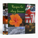 Recipes for any Season Binder