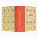 Recipes for Healthy Living Cookbook 3 Ring Binder