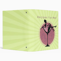 Recipes For Her Recipe Book Binder Cookbook