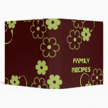 Recipes for the FAMILY 3 Ring Binder