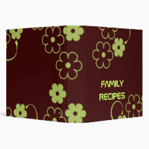 Recipes for the FAMILY 3 Ring Binder