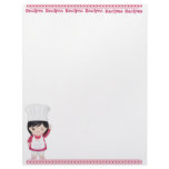Recipes letterhead