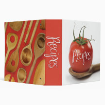 recipes (wooden spoon) binder