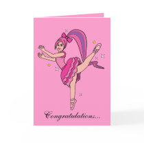 Recital Congratulations with Rose! Card