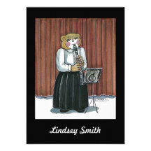 Recital Invitation - Clarinet