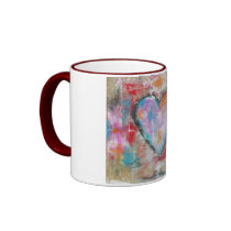 Reckless Heart Original Painting Coffee Mugs