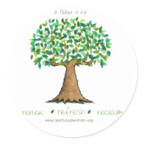 Reclaim Our Planet Stickers