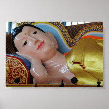 Recling Buddha,Malaysia Print