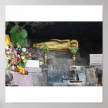 Recling Buddha Posters