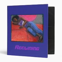 Reclining Vinyl Binders