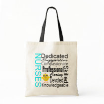 Recognize a Nurse:  Nurses Recognition Collage Tote Bags