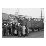 Récolteuses de coton, 1938 carte