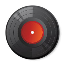 RECORD ALBUM REFRIGERATOR MAGNETS