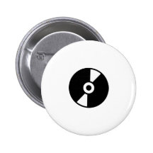 record anstecknadelbutton