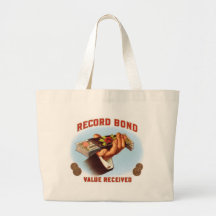 Record Bond Tote Bag